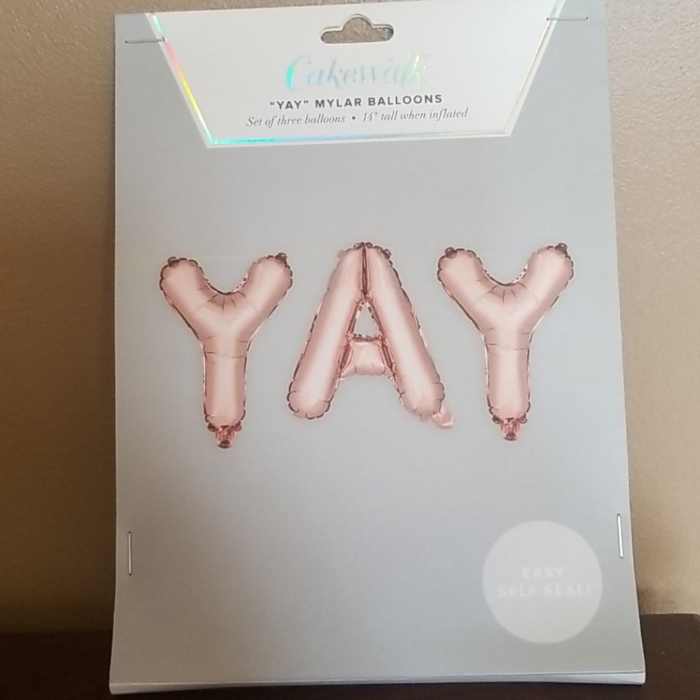 Cakewalk Mylar Balloons